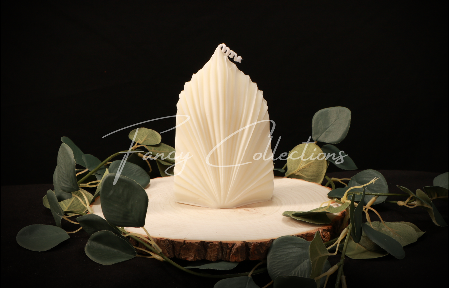 Aesthetic Luxury 3D Palm Leaf (Coral Reef) Shaped Candle